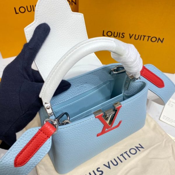 Replica LV Capucines Mini Taurillon Leather Bag M57519 - Image 15