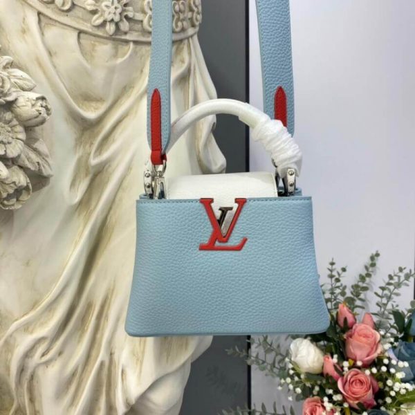 Replica LV Capucines Mini Taurillon Leather Bag M57519 - Image 4
