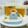 Best Replicas Bags - Replica LV Capucines Mini Taurillon Leather Bag M57519 Shop For Best Louis Vuitton LV Replica Bags With Cheap Price