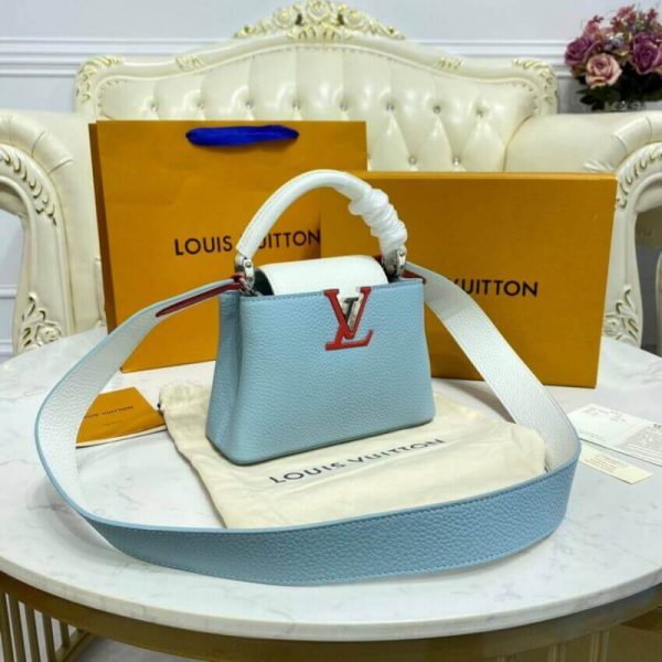 Replica LV Capucines Mini Taurillon Leather Bag M57519 - Image 6