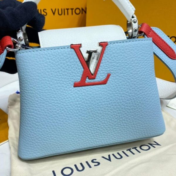 Replica LV Capucines Mini Taurillon Leather Bag M57519 - Image 9