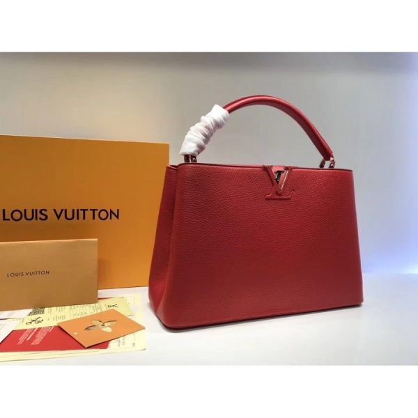 Replica LV Taurillon Leather Capucines MM Bag M48864 - Image 3