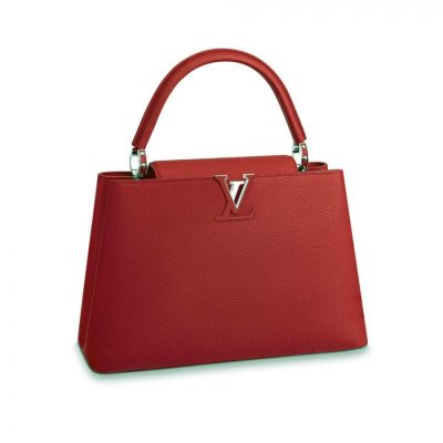 Replica LV Taurillon Leather Capucines MM Bag M48864