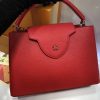 Best Replicas Bags - Replica LV Taurillon Leather Capucines MM Bag M48864 Shop For Best Louis Vuitton LV Replica Bags With Cheap Price