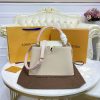 Best Replicas Bags - Louis Vuitton Capucines MM Taurillon Leather Replica Handbag Shop For Best Louis Vuitton LV Replica Bags With Cheap Price