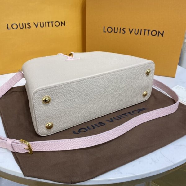 Louis Vuitton Capucines MM Taurillon Leather Replica Handbag - Image 5