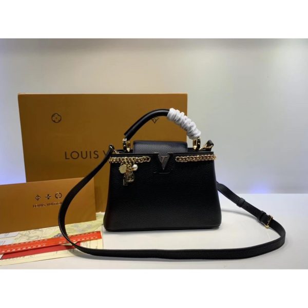 Replica LV Taurillon Leather Capucines PM M52963 Handbag - Image 2