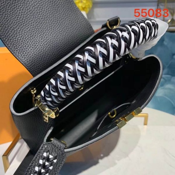 Louis Vuitton Capucines PM Replica in Taurillon Leather - Image 10