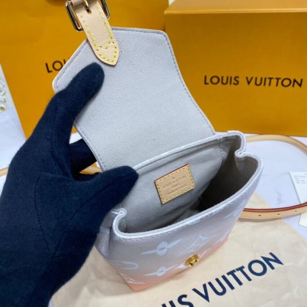 Replica LV Tiny Mini Backpack M45764 in Mist Gray - Image 10