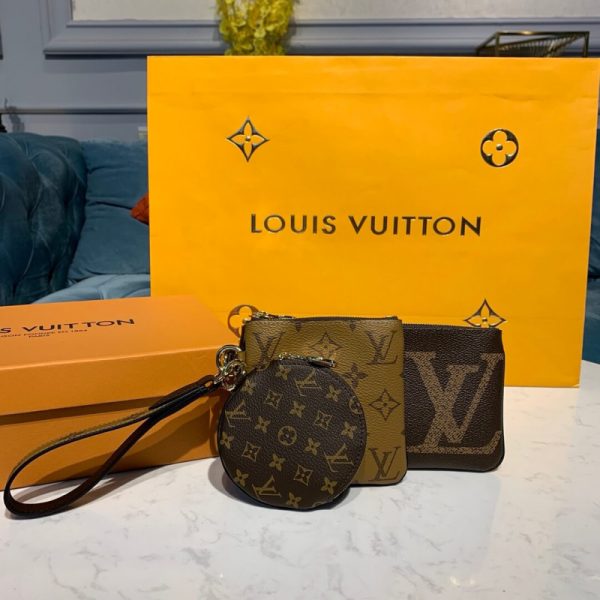 LV Trio Pouch M68756 - Stylish Replica Handbag - Image 2