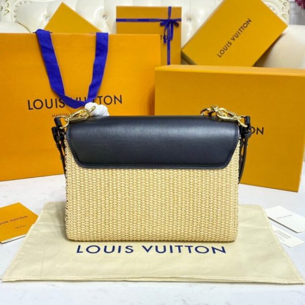 Replica Louis Vuitton Twist MM Black M57647 Bag - Image 5