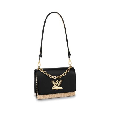 Replica Louis Vuitton Twist MM Black M57647 Bag