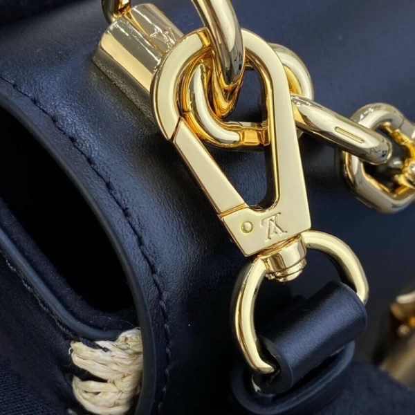 Replica Louis Vuitton Twist MM Black M57647 Bag - Image 10