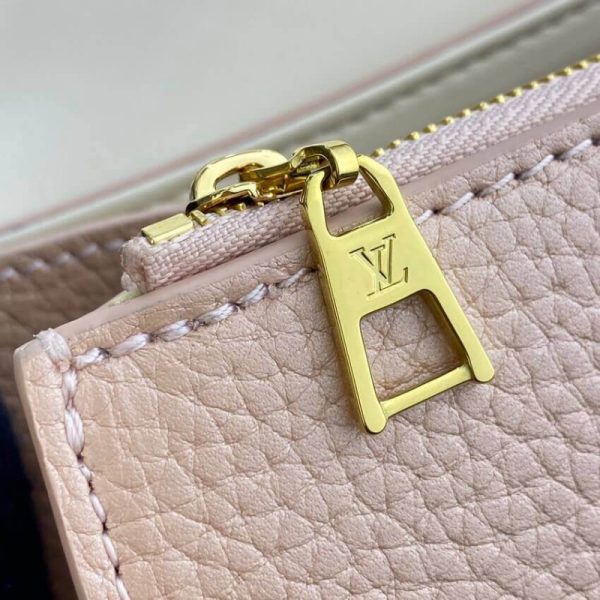 Replica LV Twist One Handle MM Champagne Métallise Bag - Image 11