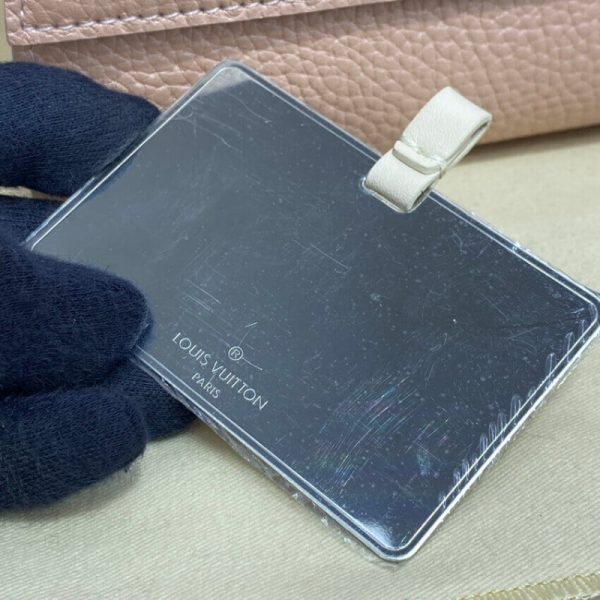 Replica LV Twist One Handle MM Champagne Métallise Bag - Image 12