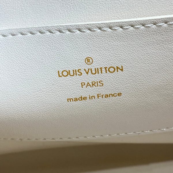 Replica LV Twist One Handle MM Champagne Métallise Bag - Image 14