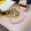 Best Replicas Bags - Replica LV Twist One Handle MM Champagne Métallise Bag Shop For Best Louis Vuitton LV Replica Bags With Cheap Price