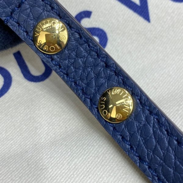 Louis Vuitton Twist MM Marine Blue Replica Handbag - Image 12