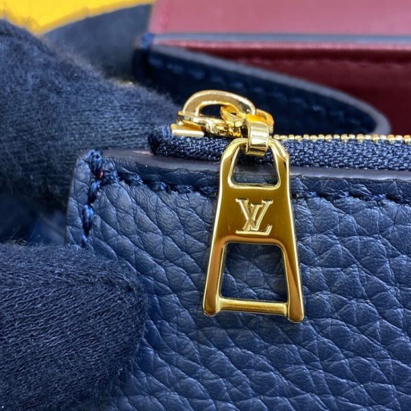 Louis Vuitton Twist MM Marine Blue Replica Handbag - Image 13