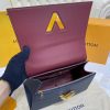 Best Replicas Bags - Louis Vuitton Twist MM Marine Blue Replica Handbag Shop For Best Louis Vuitton LV Replica Bags With Cheap Price