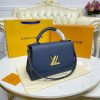 Best Replicas Bags - Louis Vuitton Twist MM Marine Blue Replica Handbag Shop For Best Louis Vuitton LV Replica Bags With Cheap Price
