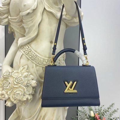 Louis Vuitton Twist MM Marine Blue Replica Handbag