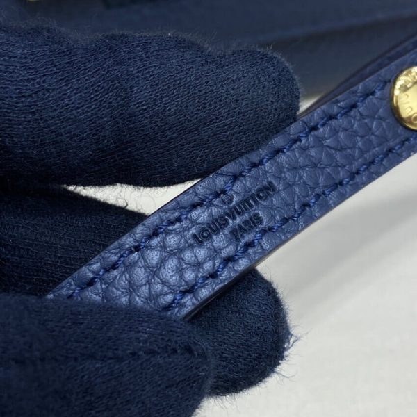 Replica Louis Vuitton Twist PM M58793 Marine Blue Handbag - Image 11