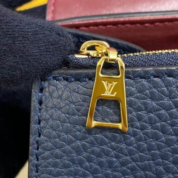 Replica Louis Vuitton Twist PM M58793 Marine Blue Handbag - Image 13