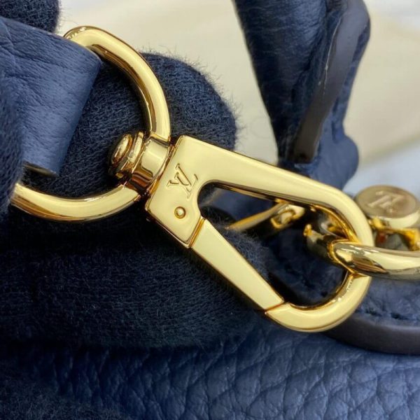 Replica Louis Vuitton Twist PM M58793 Marine Blue Handbag - Image 9