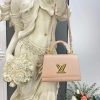 Best Replicas Bags - Replica Louis Vuitton Twist PM M59236 Champagne Metallise Handbag Shop For Best Louis Vuitton LV Replica Bags With Cheap Price