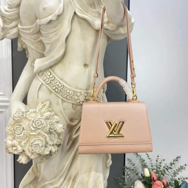 Replica Louis Vuitton Twist PM M59236 Champagne Metallise Handbag - Image 2