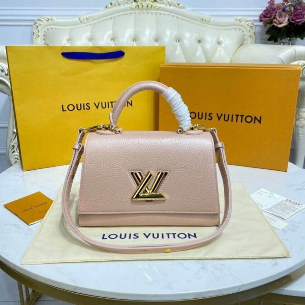 Replica Louis Vuitton Twist PM M59236 Champagne Metallise Handbag - Image 3