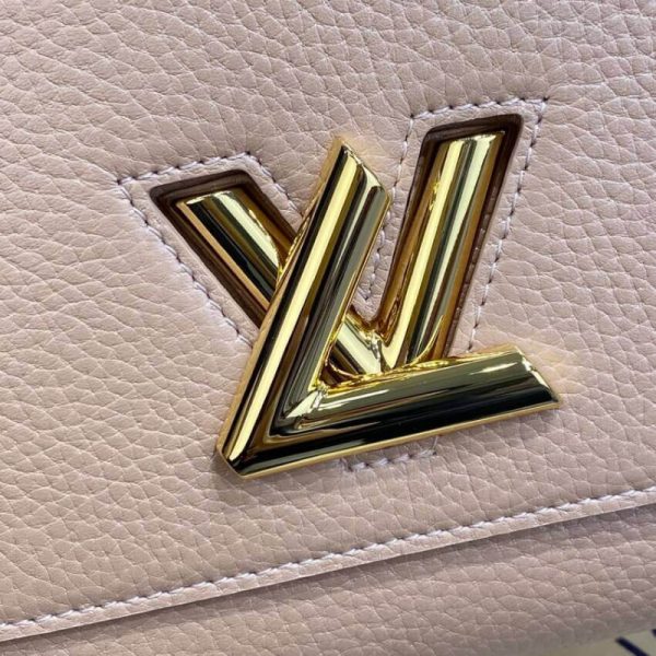 Replica Louis Vuitton Twist PM M59236 Champagne Metallise Handbag - Image 7