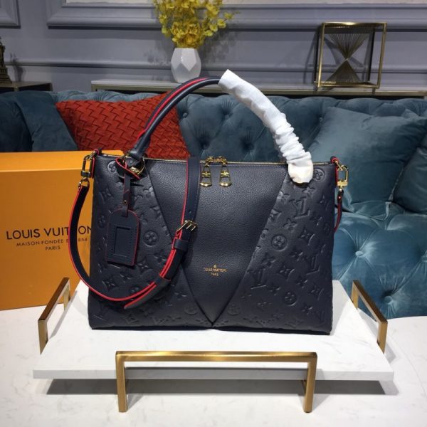Replica Louis Vuitton V Tote MM in Classic Monogram Style - Image 2