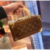 Best Replicas Bags - Replica LV Valisette Tresor M45673 Crossbody Bag Shop For Best Louis Vuitton LV Replica Bags With Cheap Price