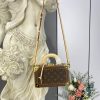 Best Replicas Bags - Replica LV Valisette Tresor M45673 Crossbody Bag Shop For Best Louis Vuitton LV Replica Bags With Cheap Price