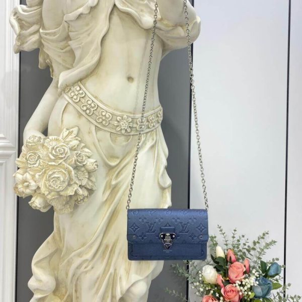Replica LV Vavin Chain Wallet Navy Nacre M59077 | Elegant & Stylish - Image 2