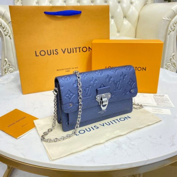Replica LV Vavin Chain Wallet Navy Nacre M59077 | Elegant & Stylish - Image 5