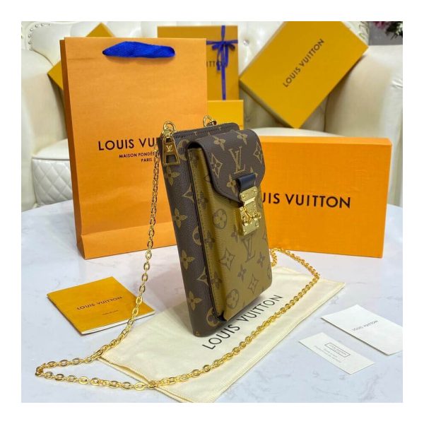 Replica LV Metis Vertical Zippy Wallet – Stylish & Functional - Image 5