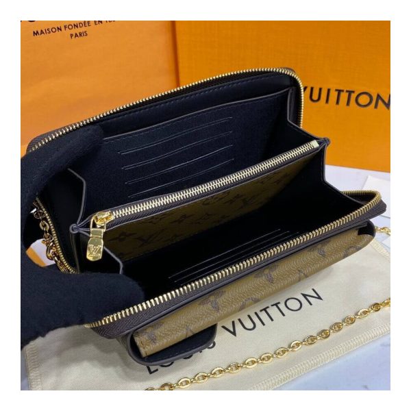 Replica LV Metis Vertical Zippy Wallet – Stylish & Functional - Image 10