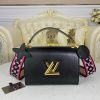 Best Replicas Bags - Louis Vuitton Replica Embroidered Strap Twist PM M57049 Shop For Best Louis Vuitton LV Replica Bags With Cheap Price