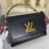 Best Replicas Bags - Louis Vuitton Replica Embroidered Strap Twist PM M57049 Shop For Best Louis Vuitton LV Replica Bags With Cheap Price