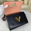 Best Replicas Bags - Louis Vuitton Replica Embroidered Strap Twist PM M57049 Shop For Best Louis Vuitton LV Replica Bags With Cheap Price