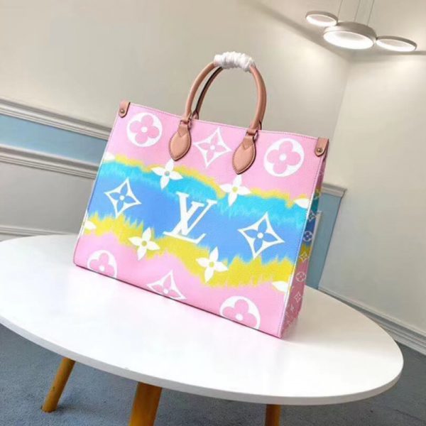Replica LV Escale OnTheGo GM M45119 Pink Bag - Image 2