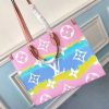 Best Replicas Bags - Replica LV Escale OnTheGo GM M45119 Pink Bag Shop For Best Louis Vuitton LV Replica Bags With Cheap Price