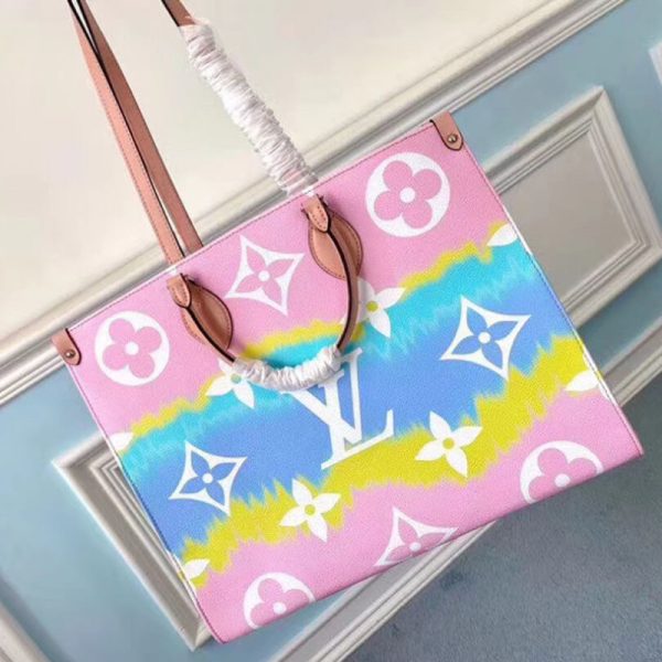 Replica LV Escale OnTheGo GM M45119 Pink Bag - Image 3