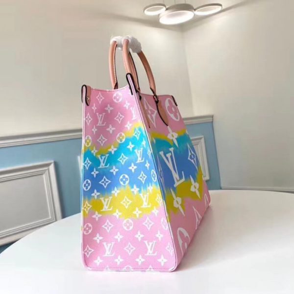 Replica LV Escale OnTheGo GM M45119 Pink Bag - Image 4