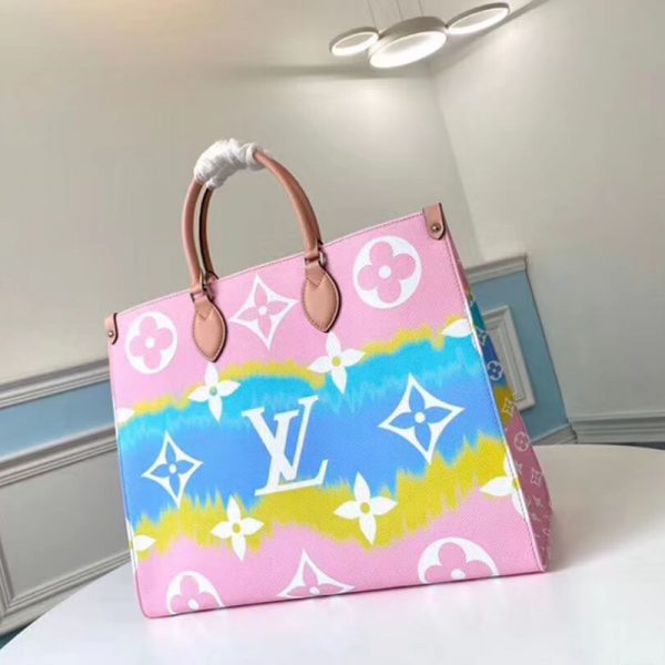 Replica LV Escale OnTheGo GM M45119 Pink Bag - Image 5