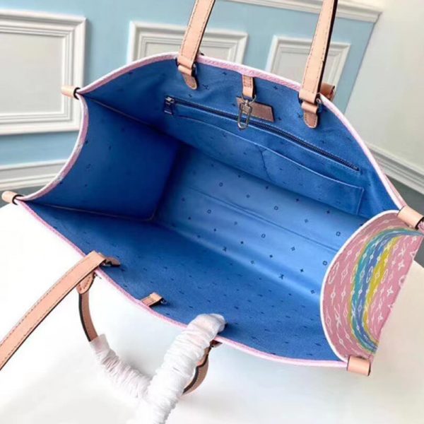 Replica LV Escale OnTheGo GM M45119 Pink Bag - Image 7