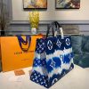 Best Replicas Bags - Escale Blue LV Onthego GM M45120 Replica Handbag Shop For Best Louis Vuitton LV Replica Bags With Cheap Price